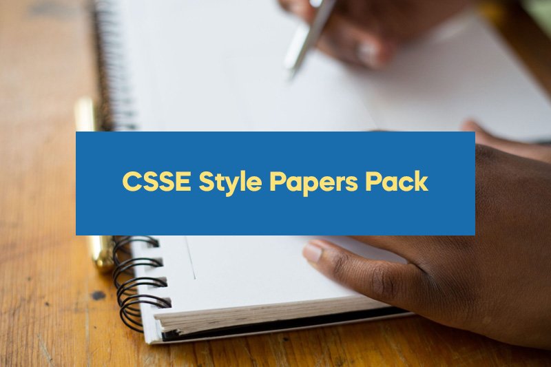 CSSE Style Papers Pack